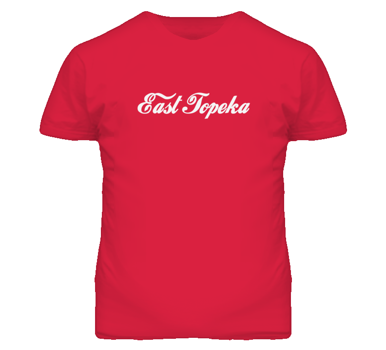East Topeka Kansas Coca Loki Font T Shirt