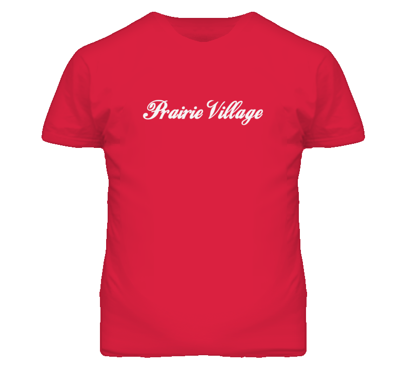 Prairie Village Kansas Coca Loki Font T Shirt