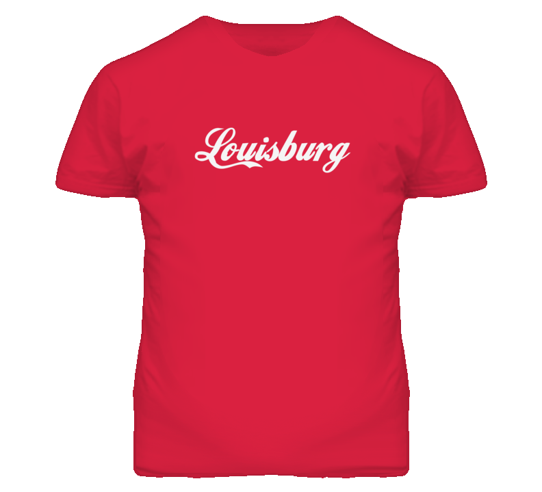 Louisburg Kansas Coca Loki Font T Shirt