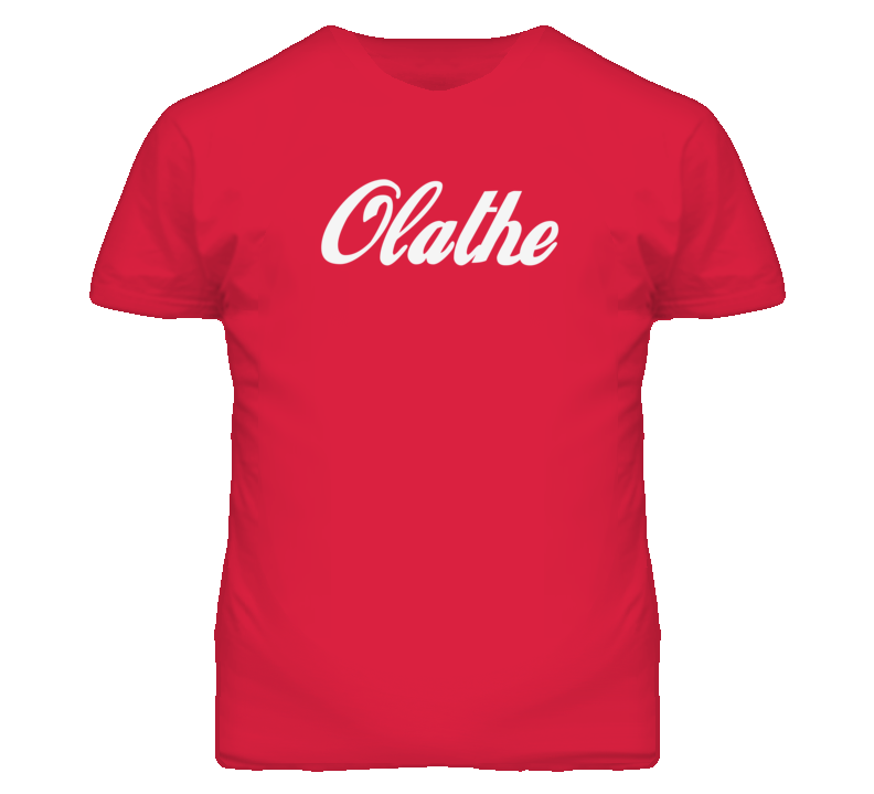Olathe Kansas Coca Loki Font T Shirt