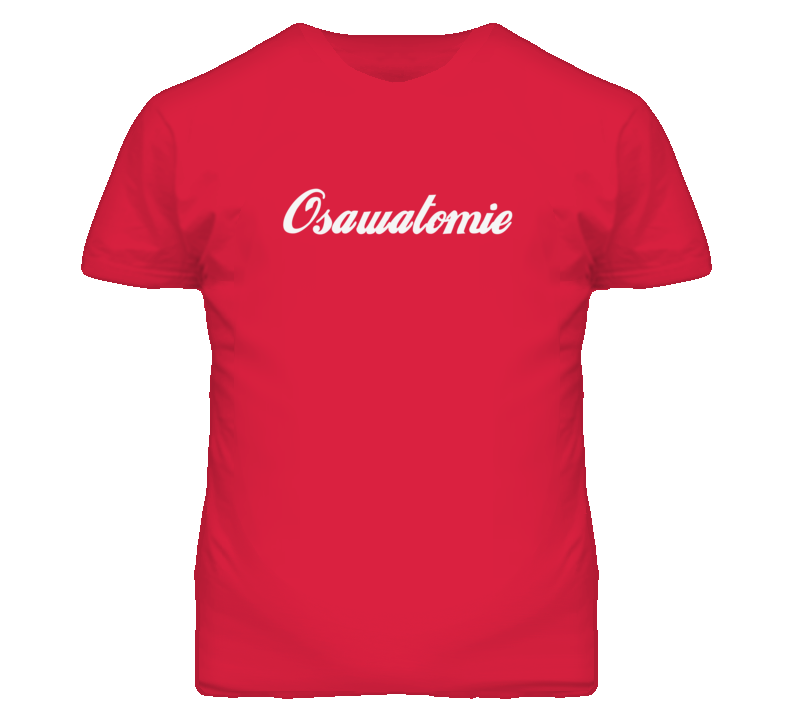 Osawatomie Kansas Coca Loki Font T Shirt