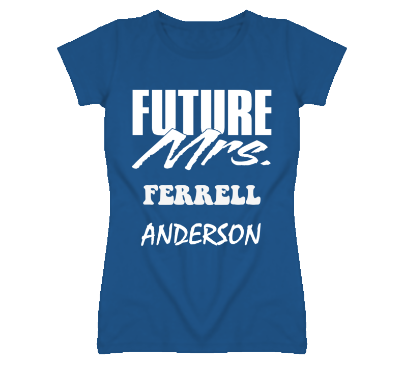 Ferrell Anderson Kansas Sports I Love Heart T Shirt