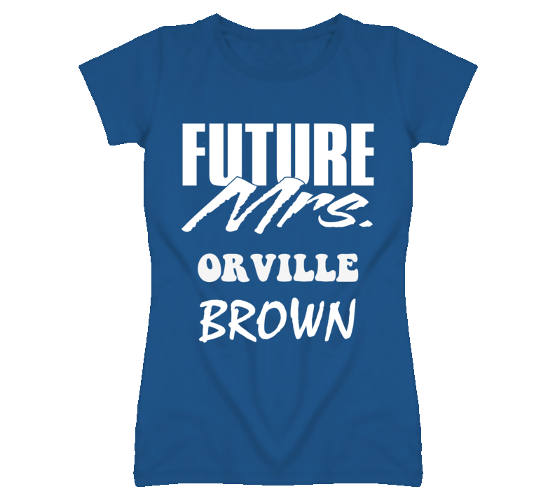 Orville Brown Kansas Sports I Love Heart T Shirt