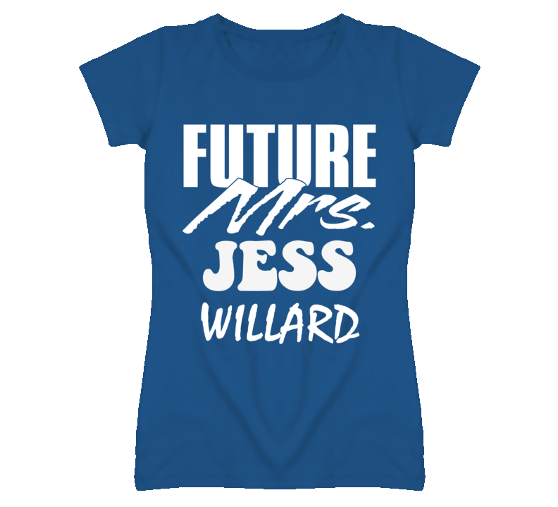 Jess Willard Kansas Sports I Love Heart T Shirt