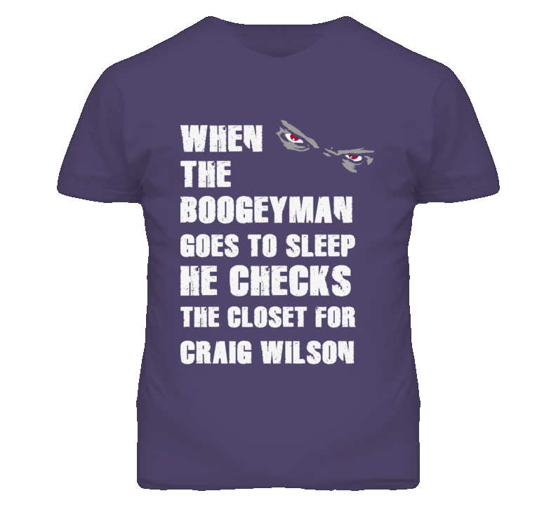 Craig Wilson Kansas Sports Boogeyman Funny Fear T Shirt