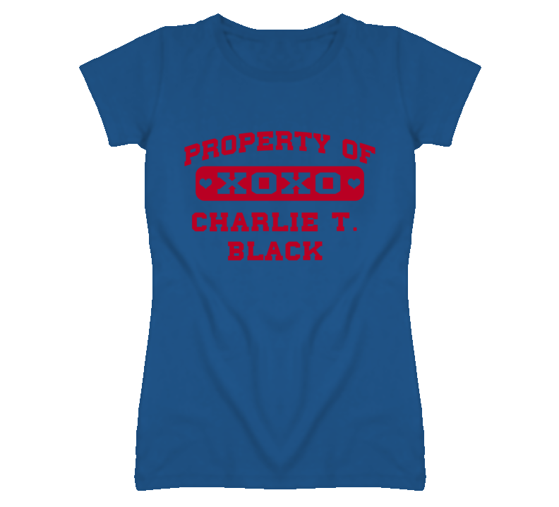 Charlie T Black Black Kansas Sports Property Of Funny T Shirt