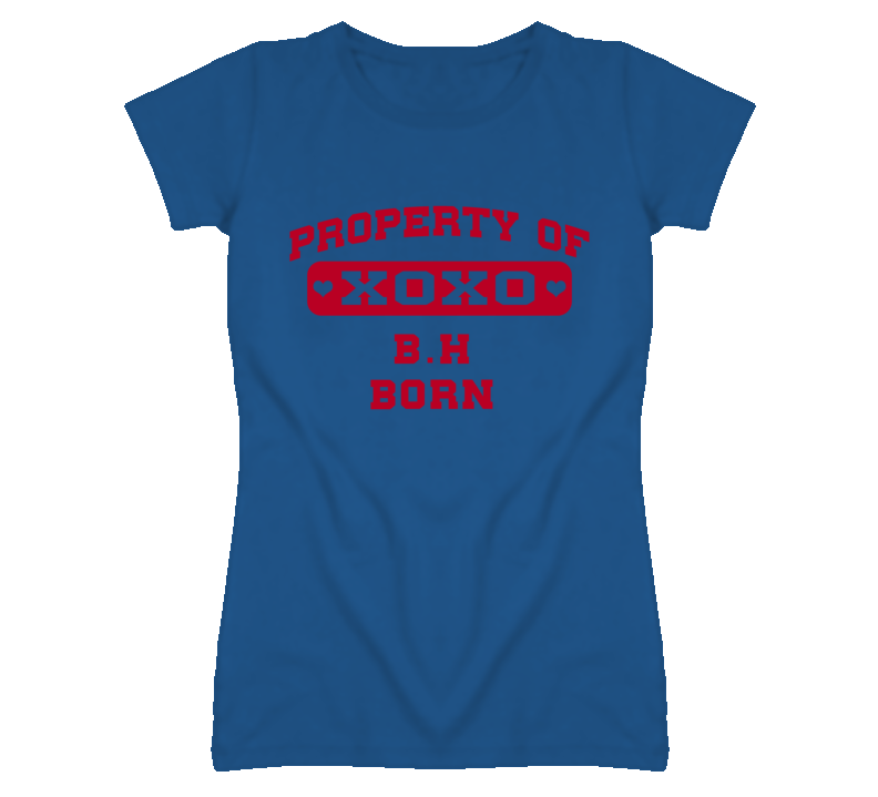 BH Born Born Kansas Sports Property Of Funny T Shirt