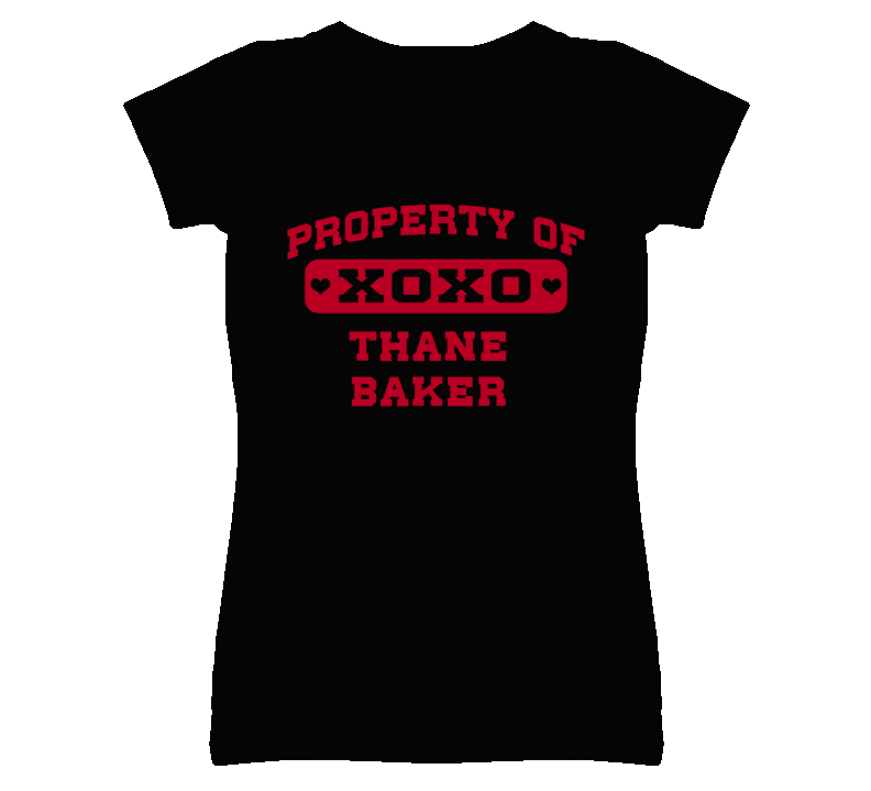 Thane Baker Kansas Sports Property Of Funny T Shirt
