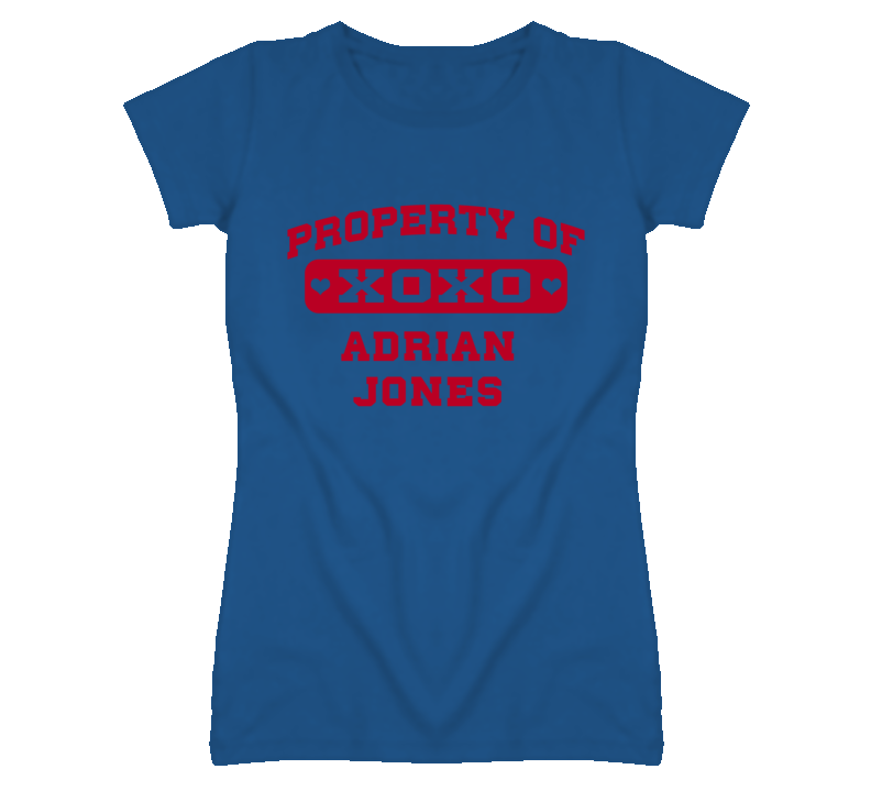 Adrian Jones Kansas Sports Property Of Funny T Shirt