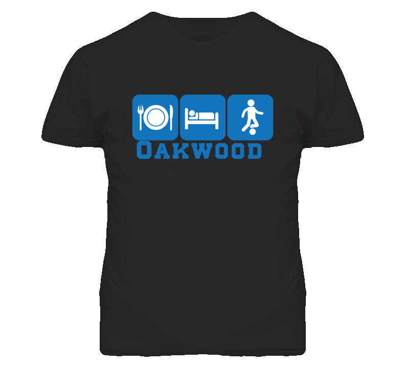 Oakwood Missouri Eat sleep Soccer T Shirt Oakwood Missouri Eat sleep Soccer T Shirt