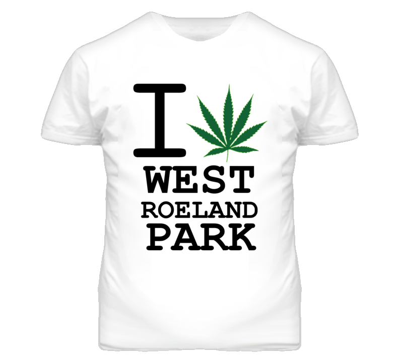 West Roeland Park Kansas I Heart Love Weed Marijuana Green T Shirt West Roeland Park Kansas I Heart Love Weed Marijuana Green T Shirt