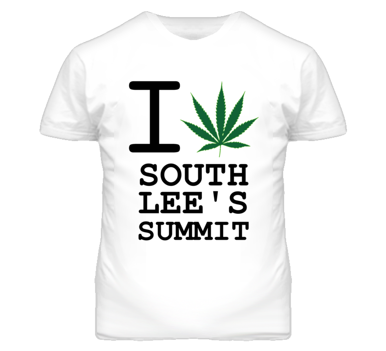 South Lee's Summit Missouri I Heart Love Weed Marijuana Green T Shirt South Lee's Summit Missouri I Heart Love Weed Marijuana Green T Shirt