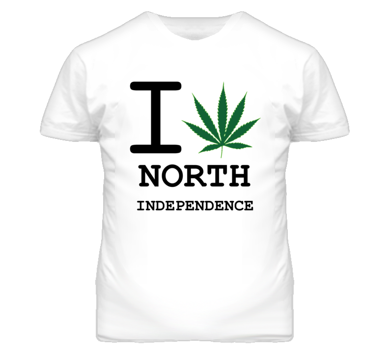 North Independence Missouri I Heart Love Weed Marijuana Green T Shirt North Independence Missouri I Heart Love Weed Marijuana Green T Shirt