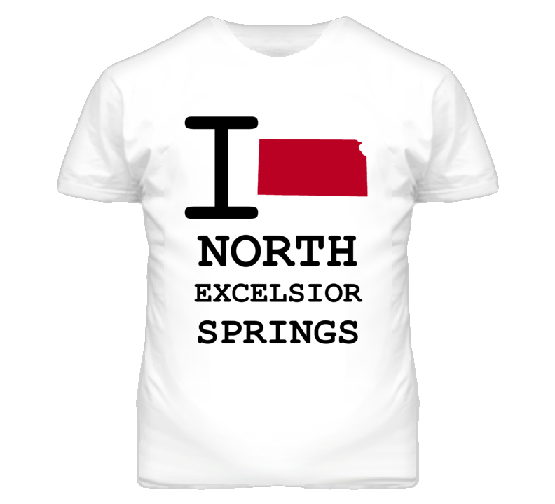 North Excelsior Springs Missouri I Heart Love State T Shirt North Excelsior Springs Missouri I Heart Love State T Shirt