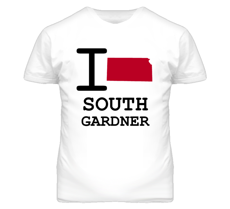 South Gardner Kansas I Heart Love State T Shirt South Gardner Kansas I Heart Love State T Shirt