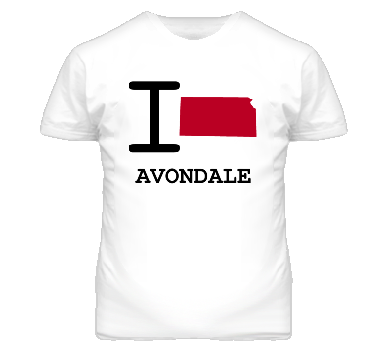 Avondale Missouri I Heart Love State T Shirt