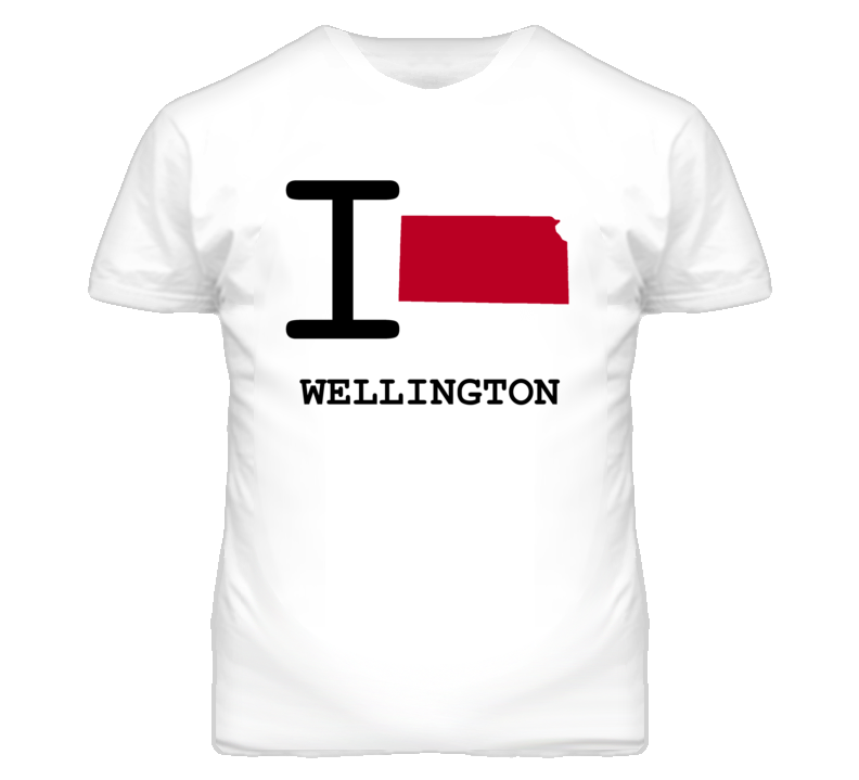 Wellington Missouri I Heart Love State T Shirt