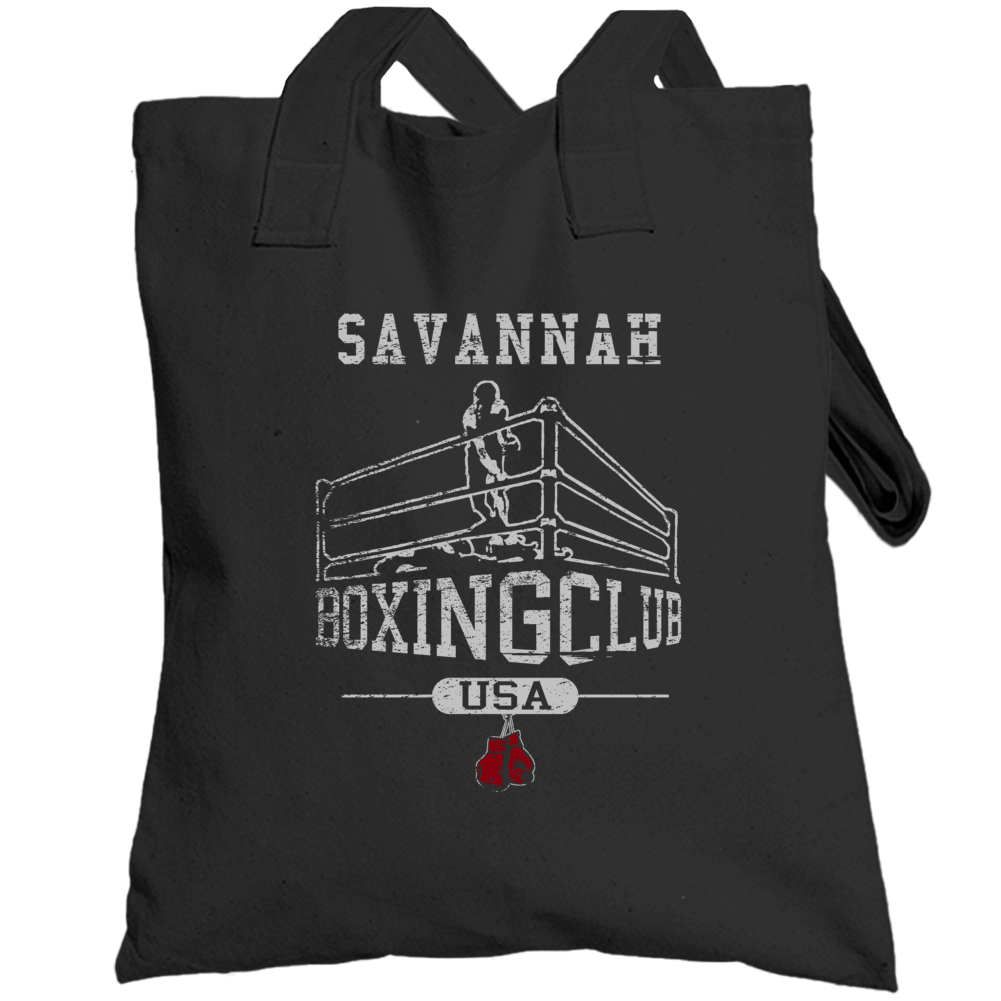 Savannah Boxing Club Gym Totebag Savannah Boxing Club Gym Totebag