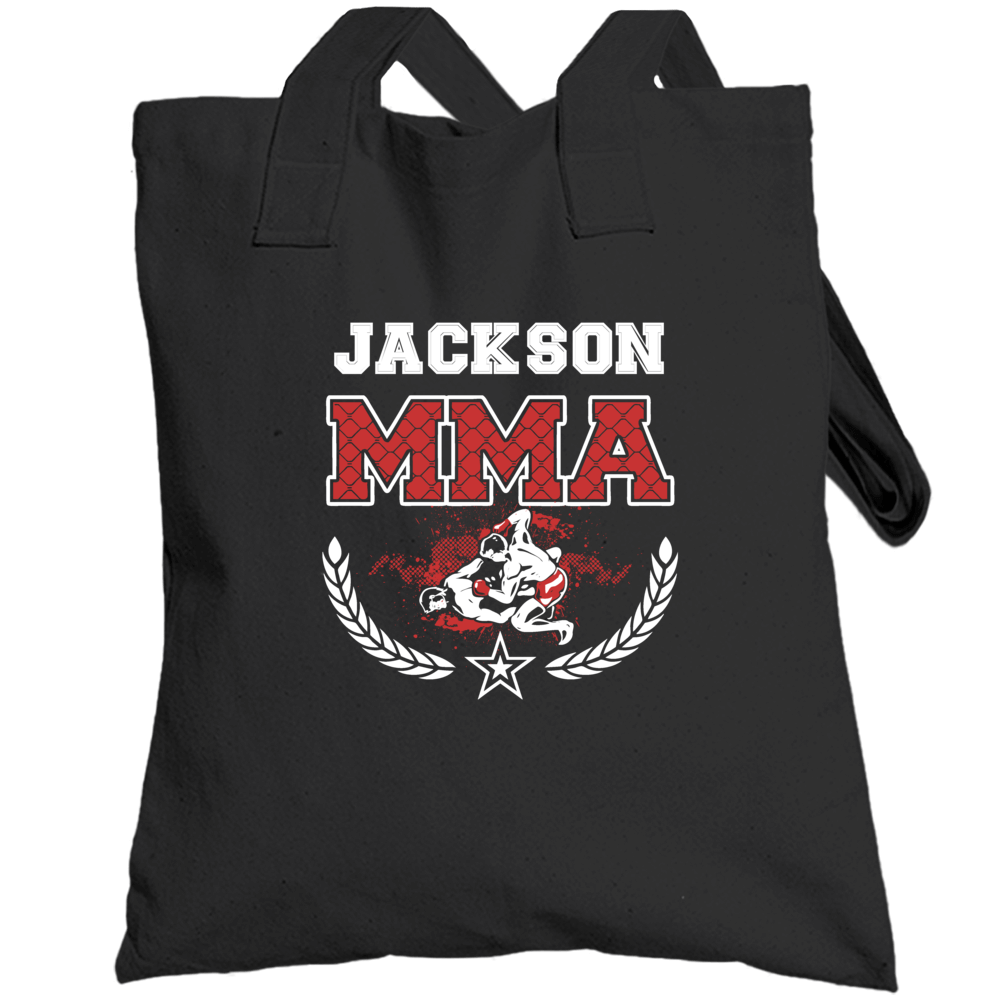 Jackson Mma Fight Totebag Jackson Mma Fight Totebag