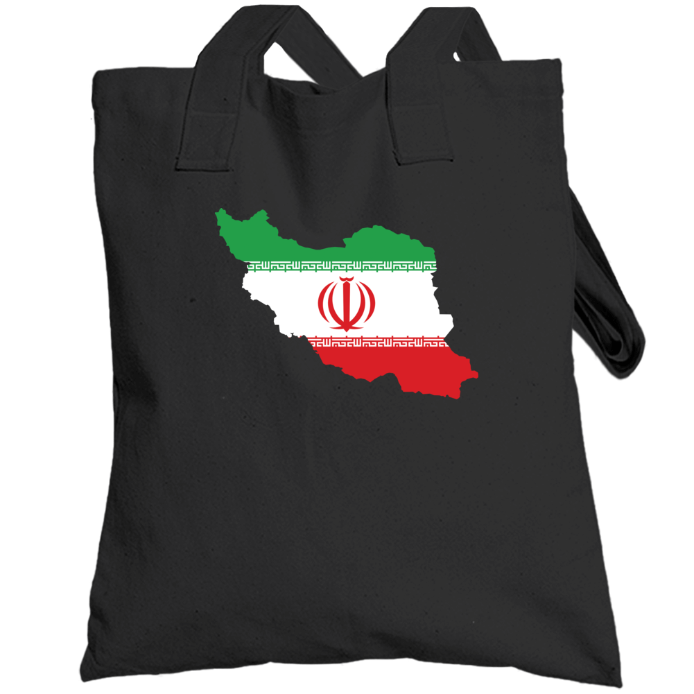 Iran Country Flag Silhouette Patriotic Nationality Totebag Iran Country Flag Silhouette Patriotic Nationality Totebag