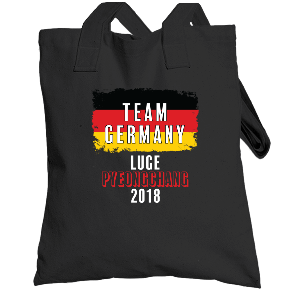 Team Germany Luge Pyeongchang 2018 Olympic Totebag Team Germany Luge Pyeongchang 2018 Olympic Totebag