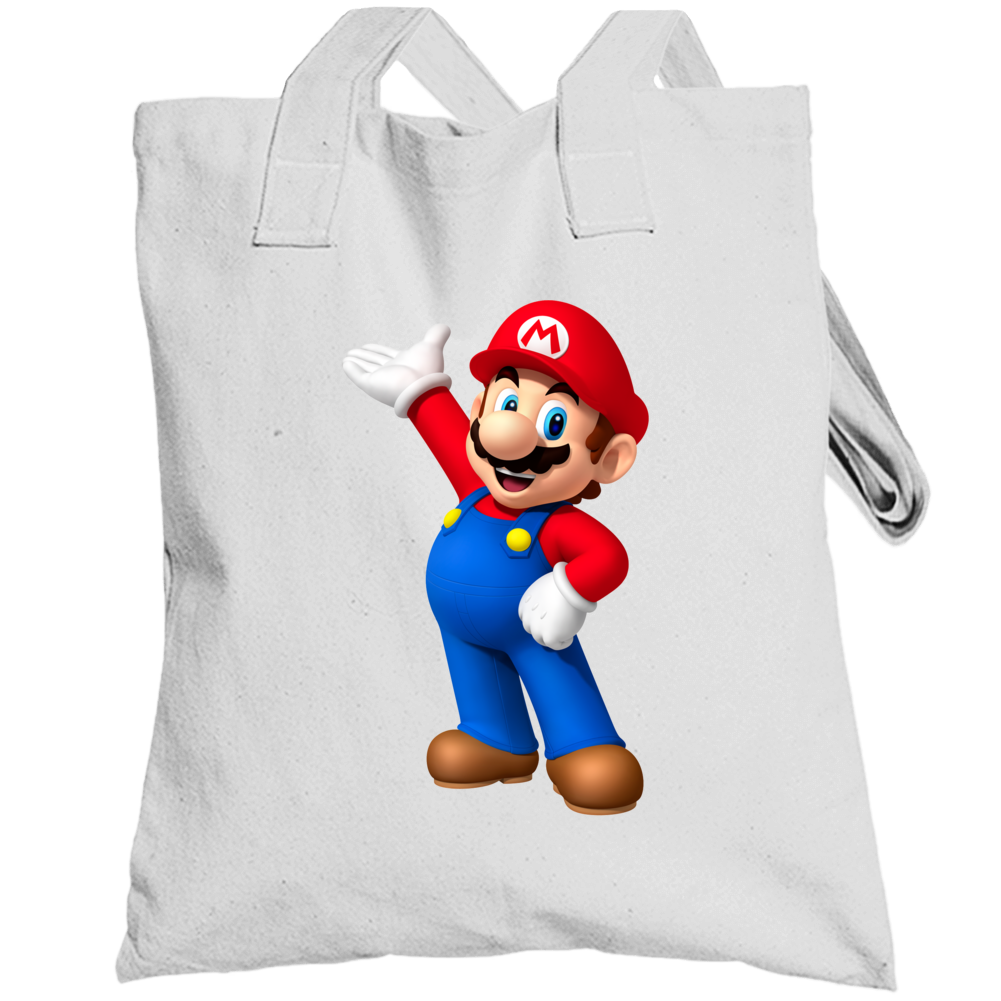 Mario Donkey Kong Video Game Character Totebag Mario Donkey Kong Video Game Character Totebag
