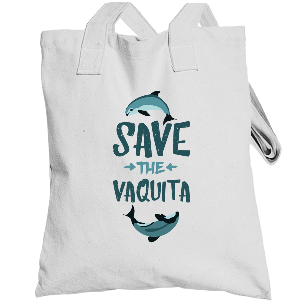 Internation Save The Vaquita Dolphine Day Totebag Internation Save The Vaquita Dolphine Day Totebag