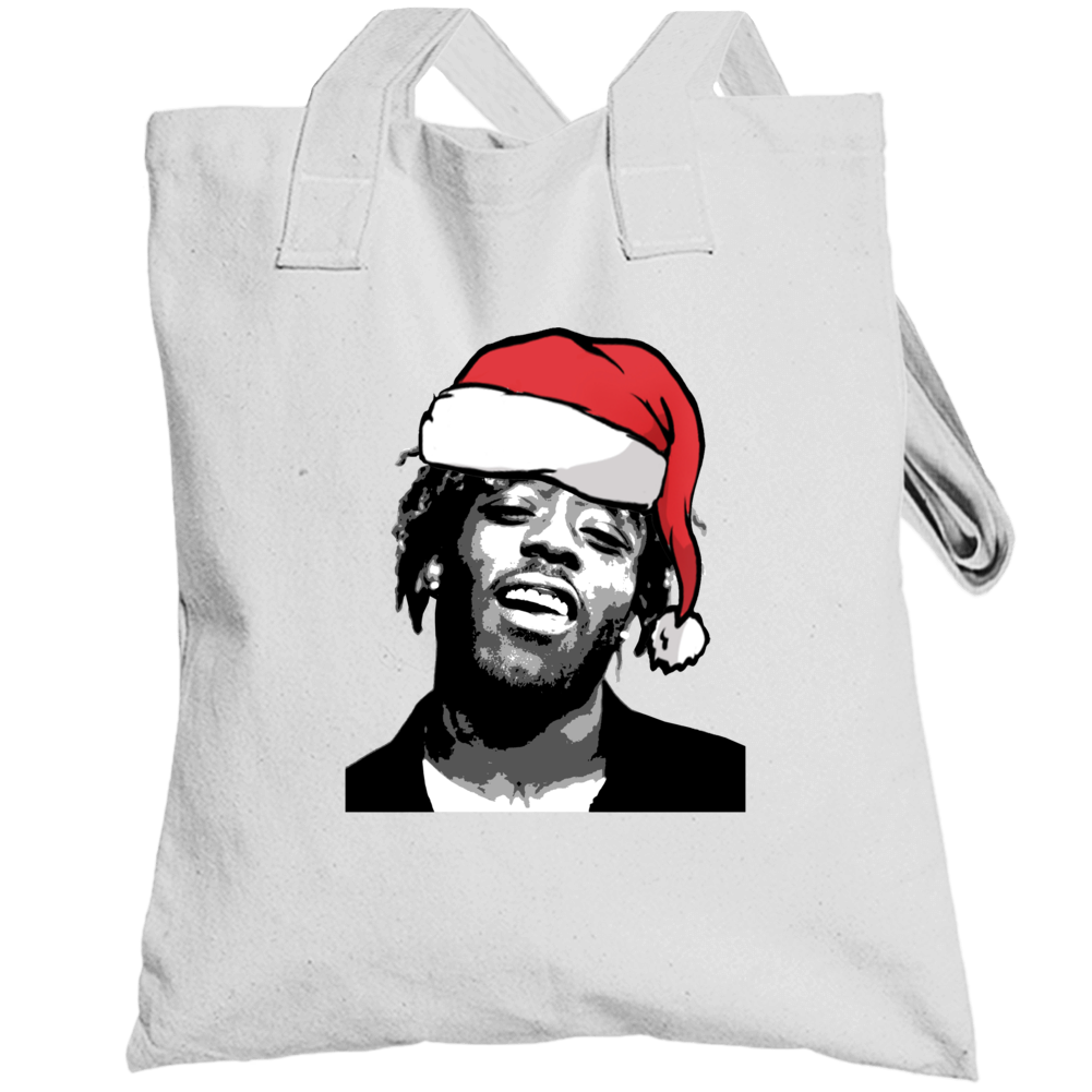 Lil Uzi Vert Santa Hat Christmas Totebag