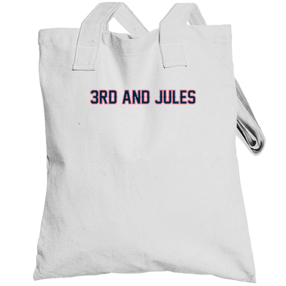 3rd And Jules Julian Edelman Mvp New England Football Fan Totebag 3rd And Jules Julian Edelman Mvp New England Football Fan Totebag