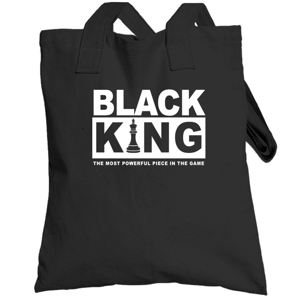 Black King The Most Powerful Black History Month Totebag