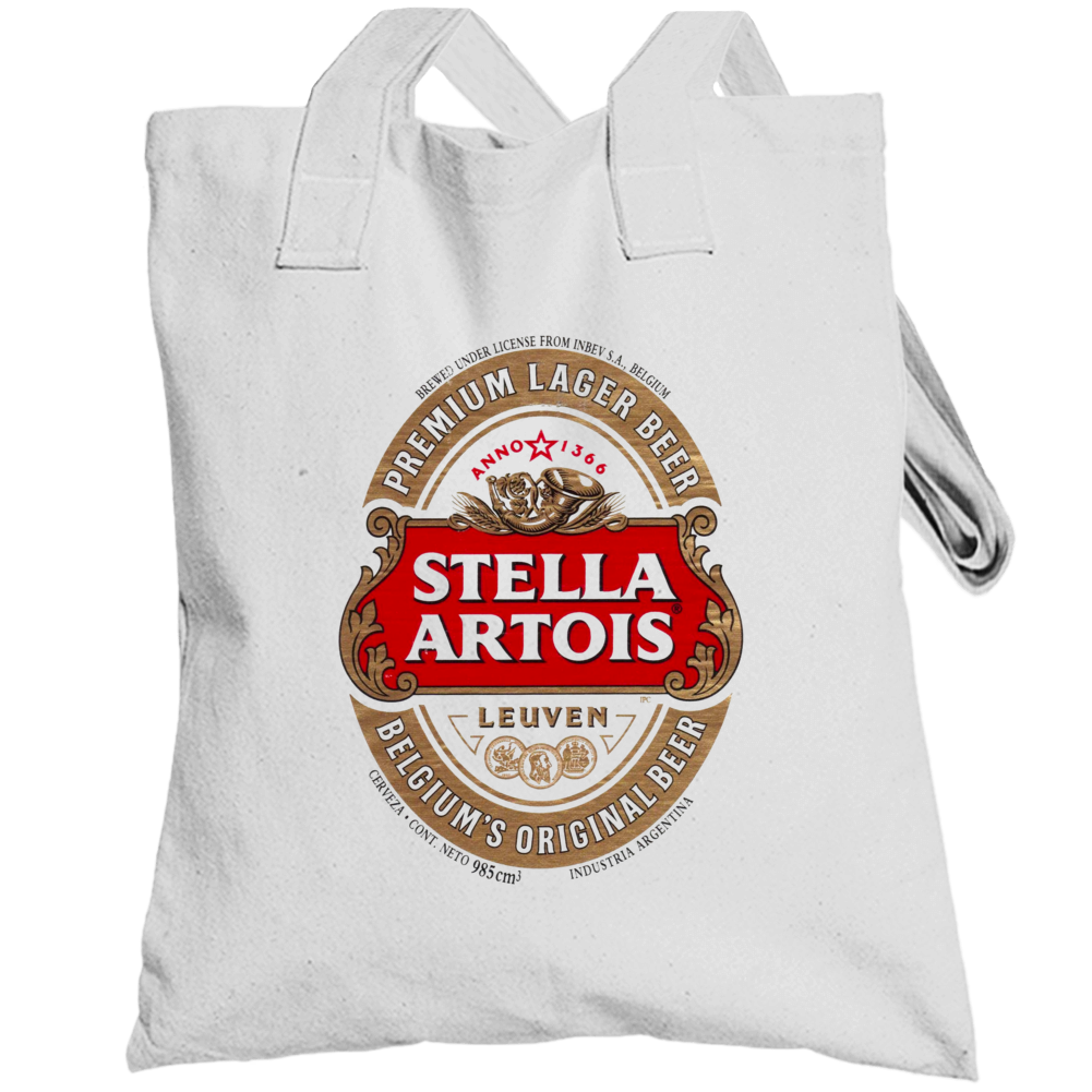 Vintage Artois Vintage Beer Logo Drink Totebag