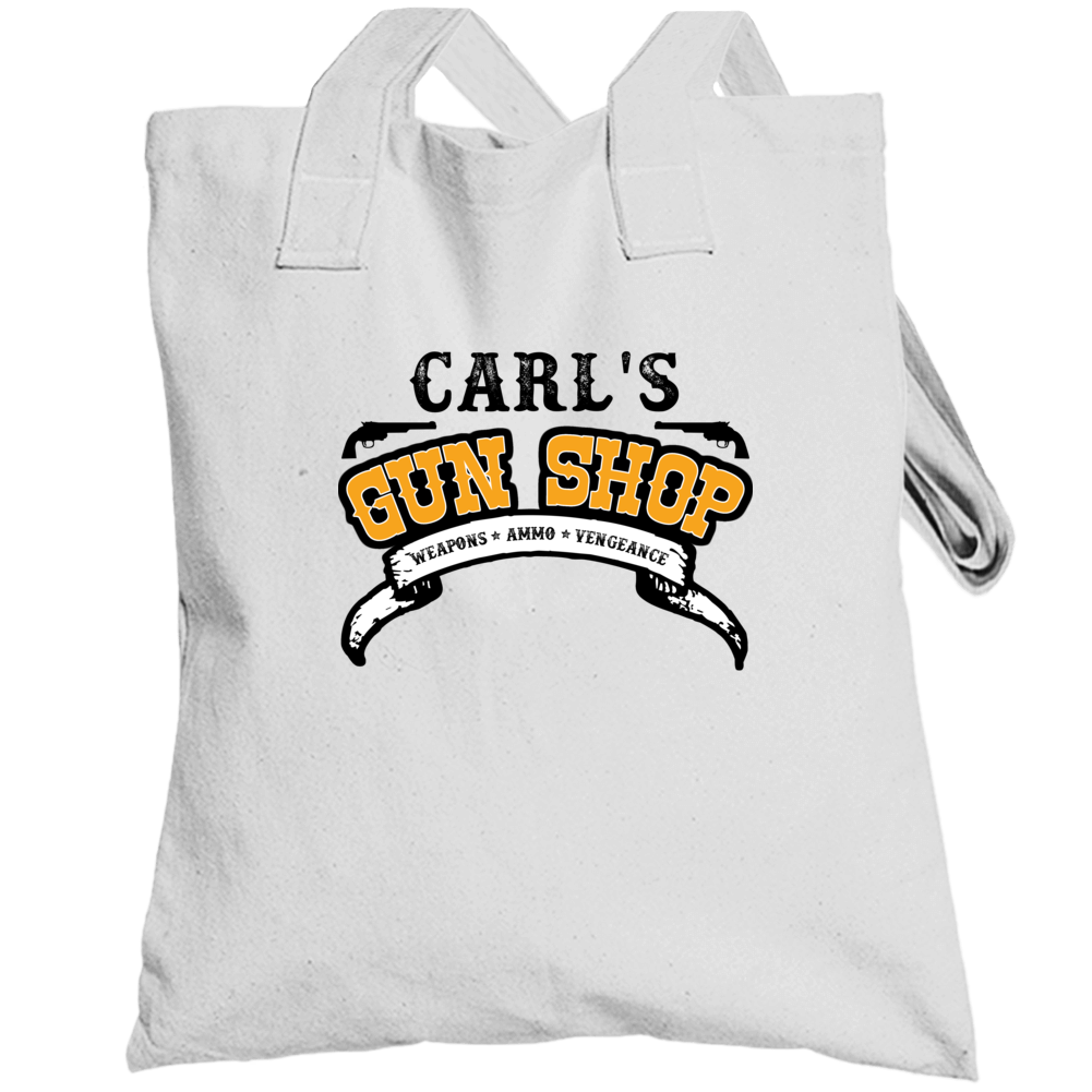 Carl Gun Shop Weapon Ammo Vengeance Firearm Totebag