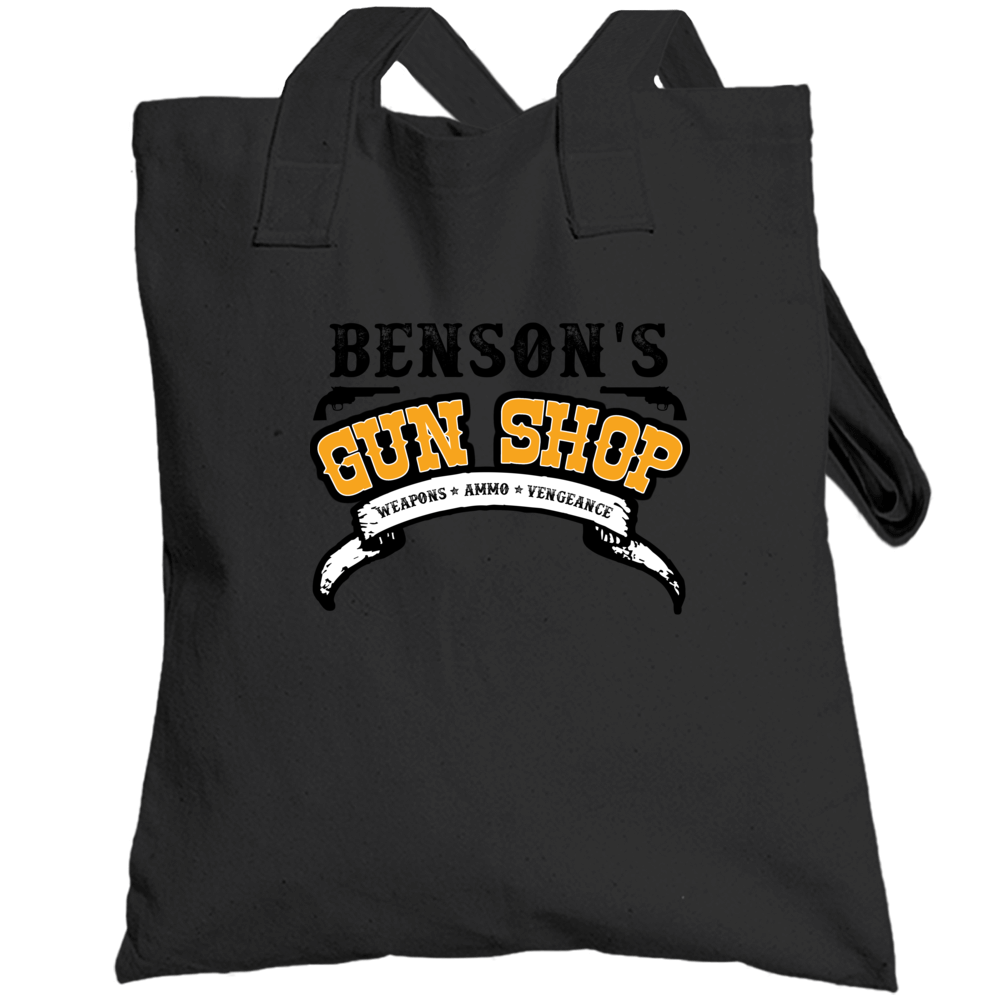 Benson Gun Shop Weapon Ammo Vengeance Firearm Totebag