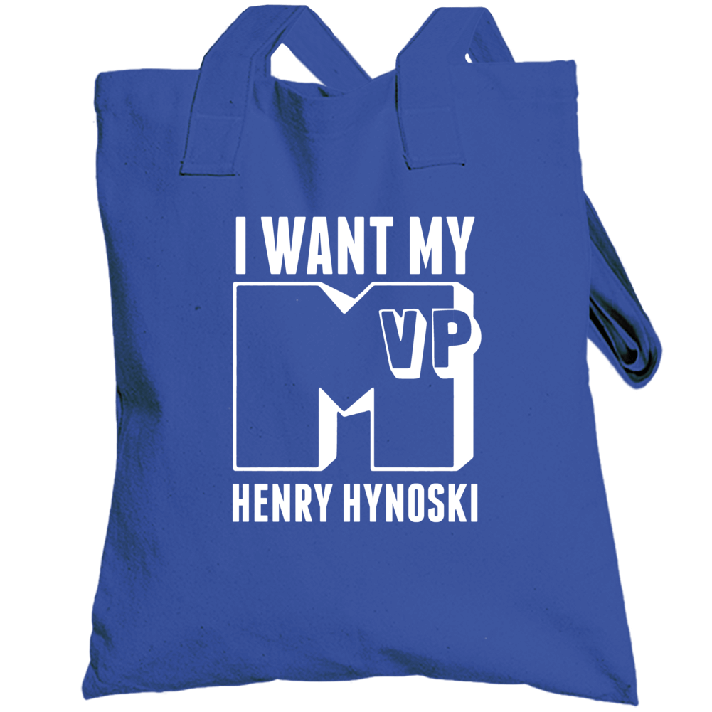 I Want My Mvp Henry Hynoski New York Pro Athlete Totebag
