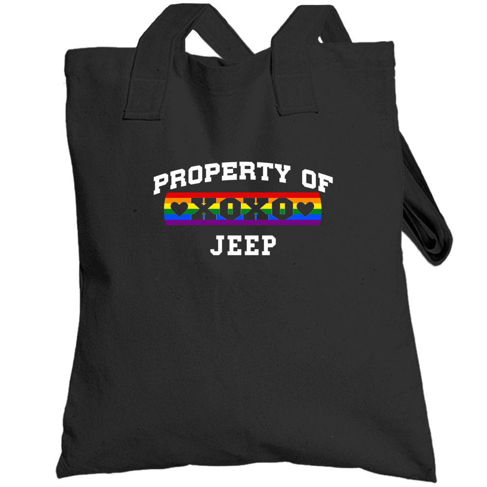 Property Of Jeep Pride Name Totebag