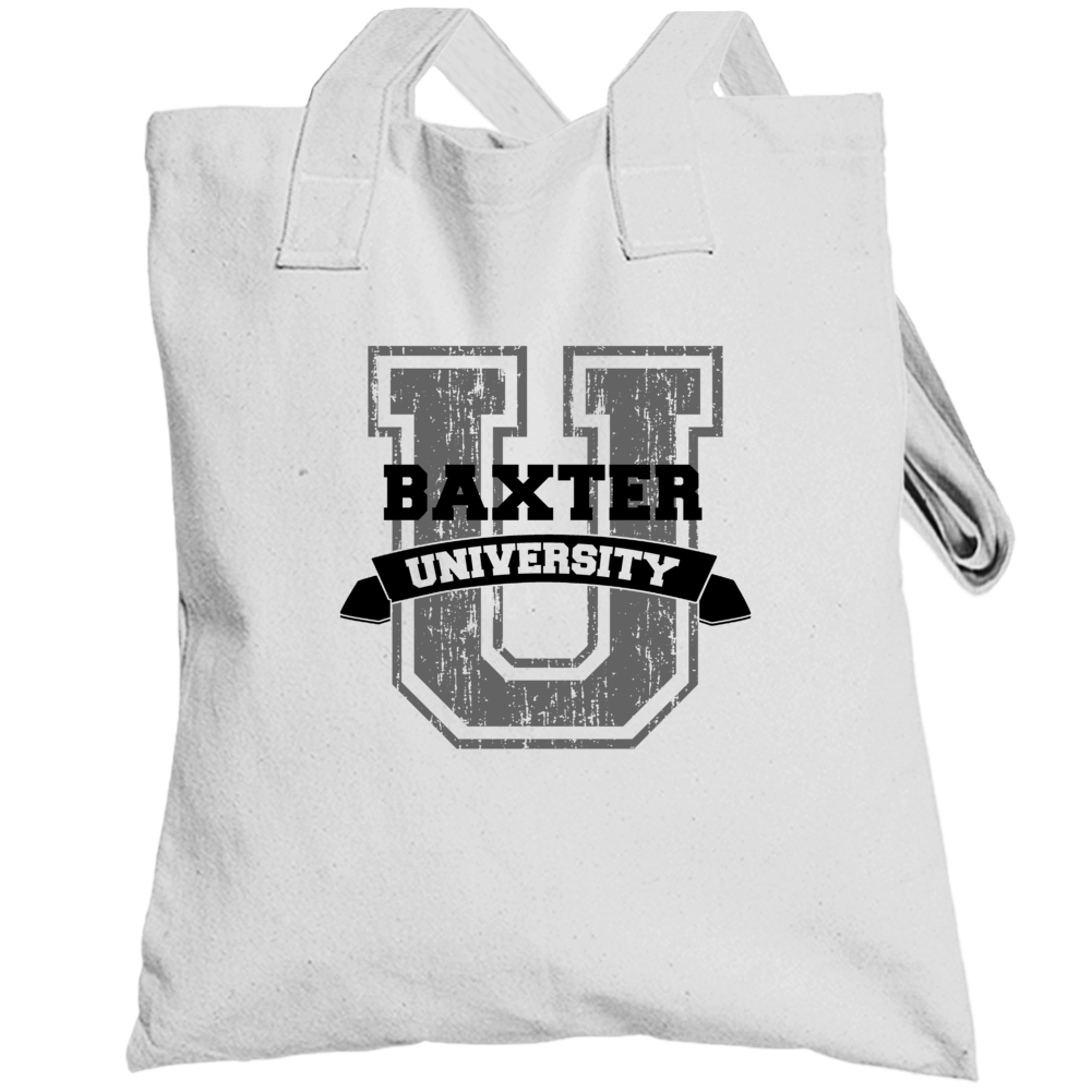 Baxter University Funny Name Totebag Baxter University Funny Name Totebag