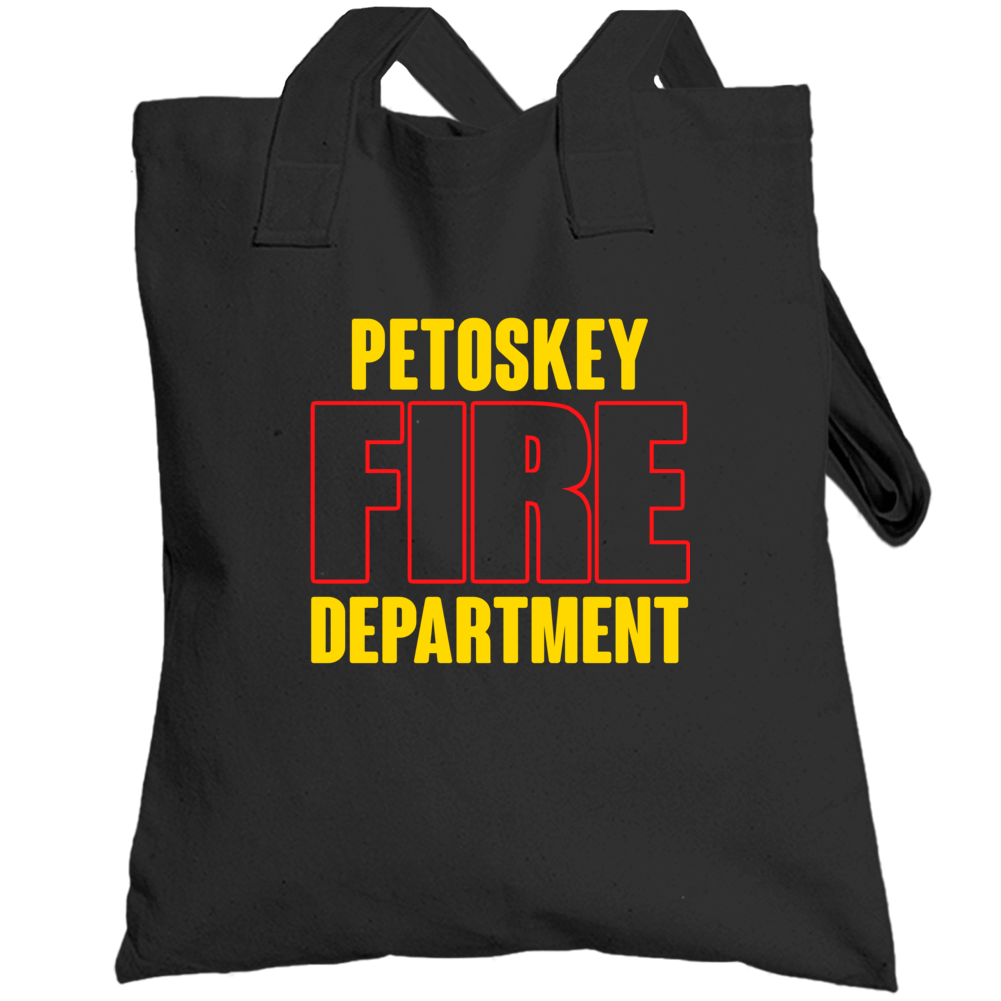 Petoskey Fire Department Personalized City Totebag Petoskey Fire Department Personalized City Totebag