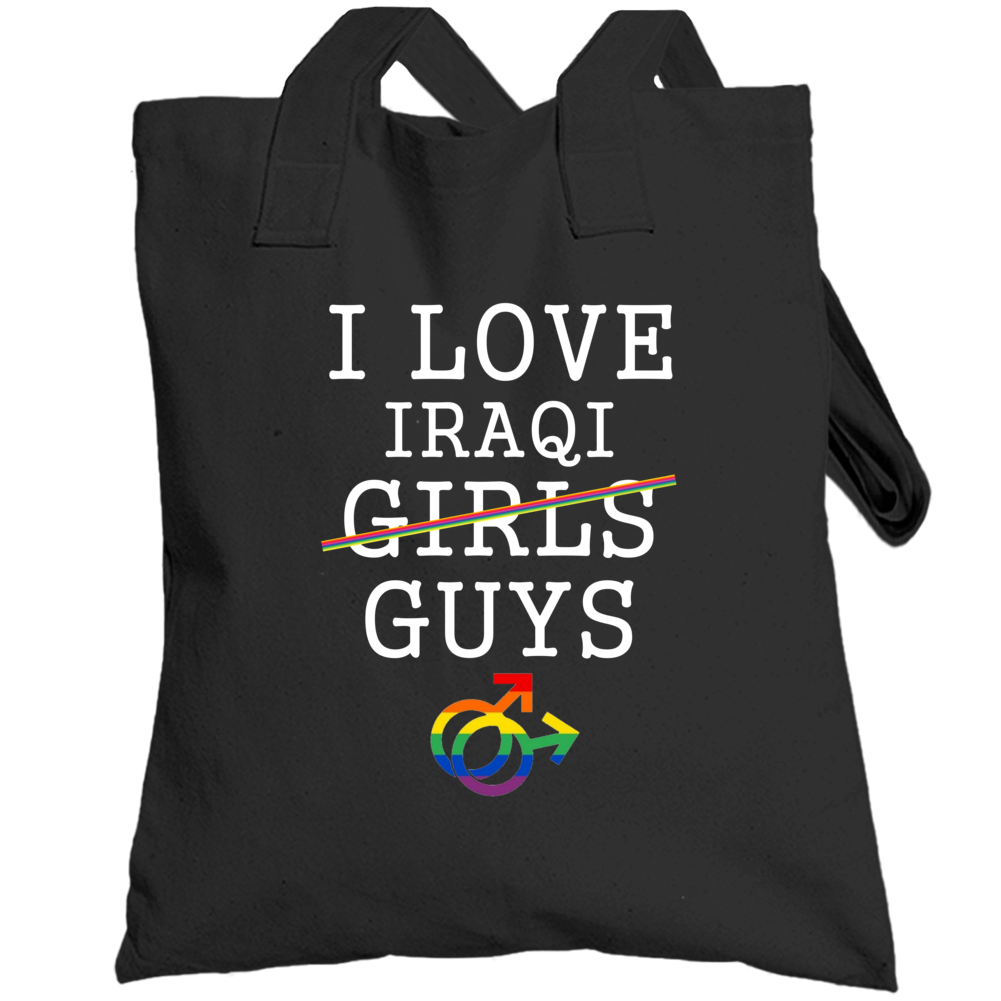 I Love Iraqis Nationality Gay Pride Totebag I Love Iraqis Nationality Gay Pride Totebag