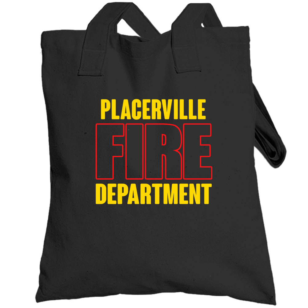 Placerville Fire Department Personalized City Totebag Placerville Fire Department Personalized City Totebag