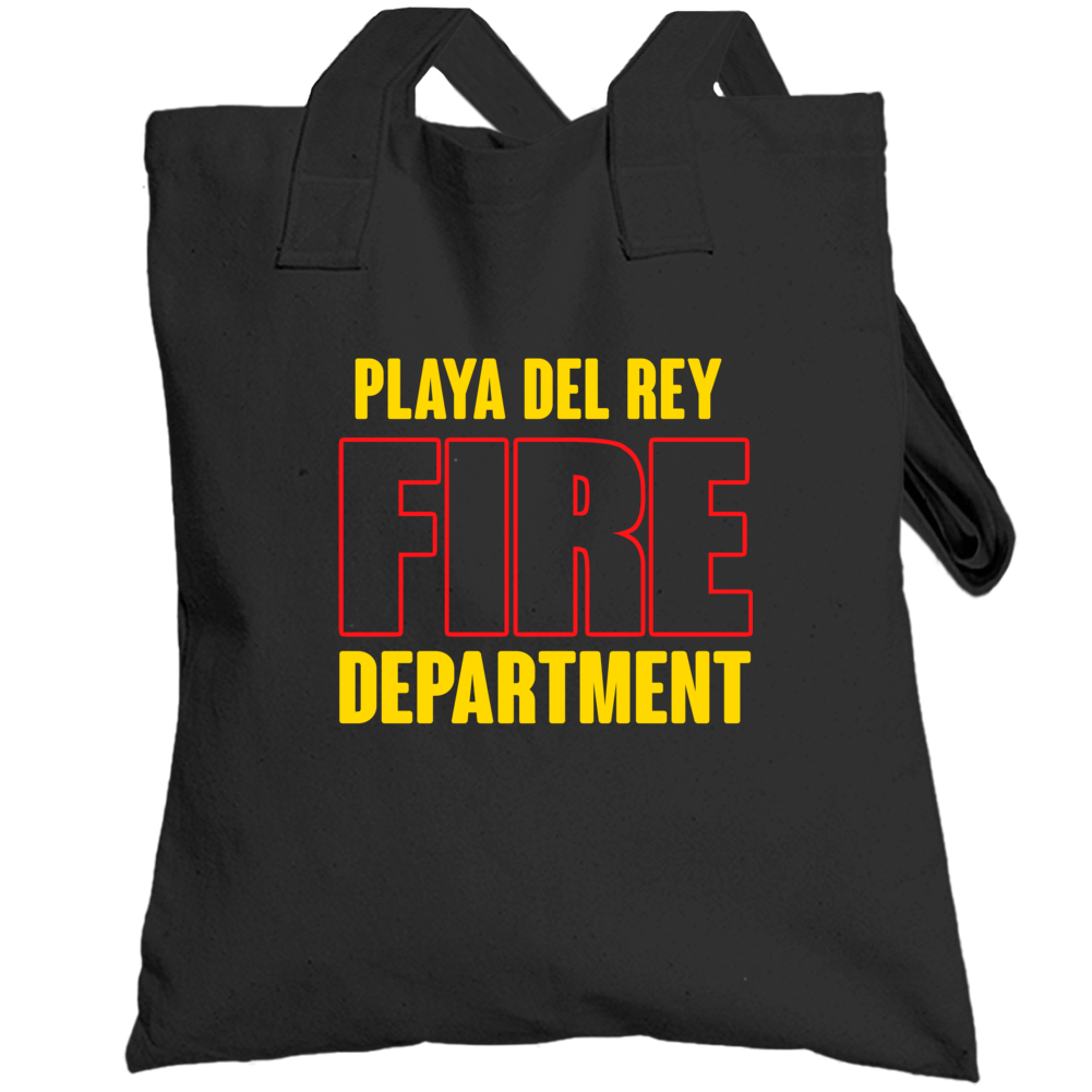 Playa Del Rey Fire Department Personalized City Totebag Playa Del Rey Fire Department Personalized City Totebag
