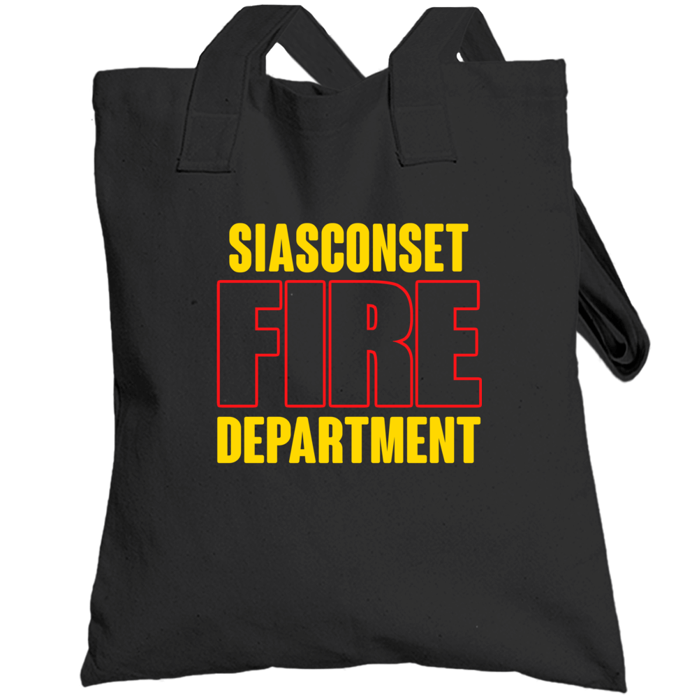 Siasconset Fire Department Personalized City Totebag Siasconset Fire Department Personalized City Totebag