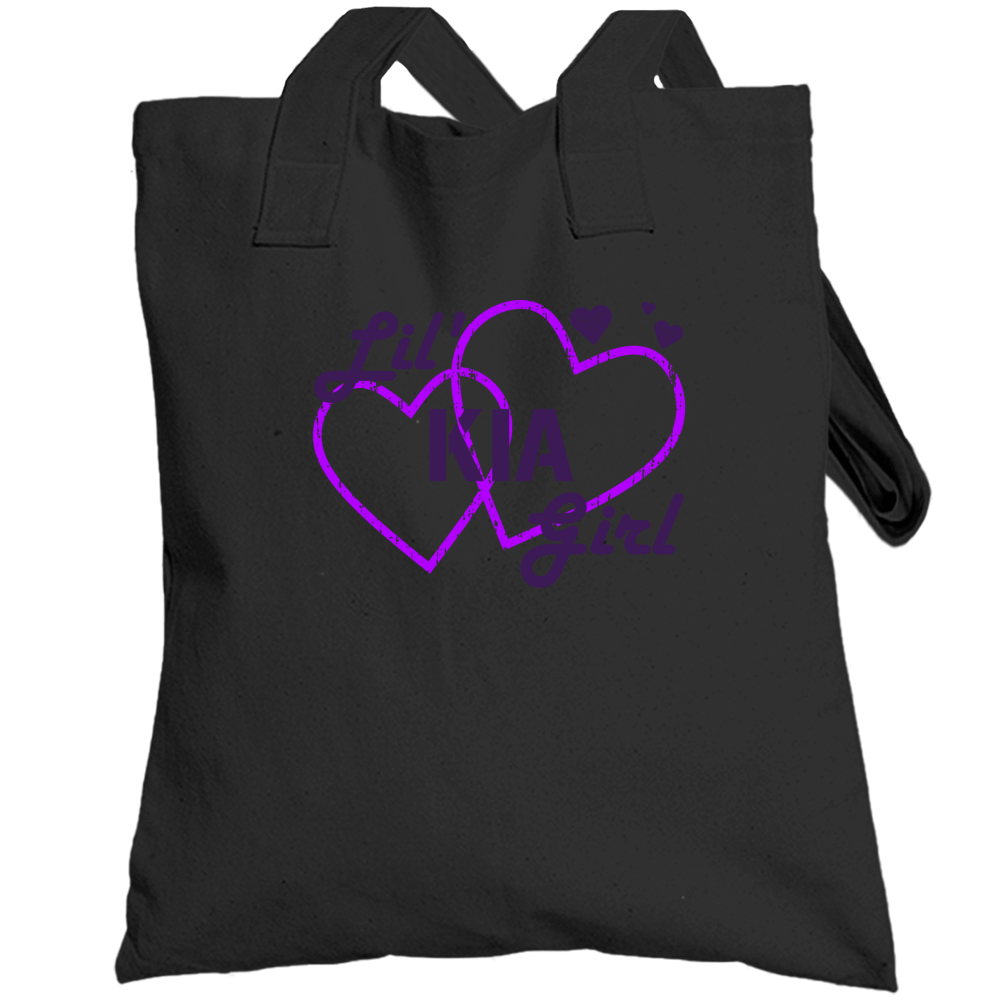 Lil Kia Girl Ladies Heart Car Lover Totebag