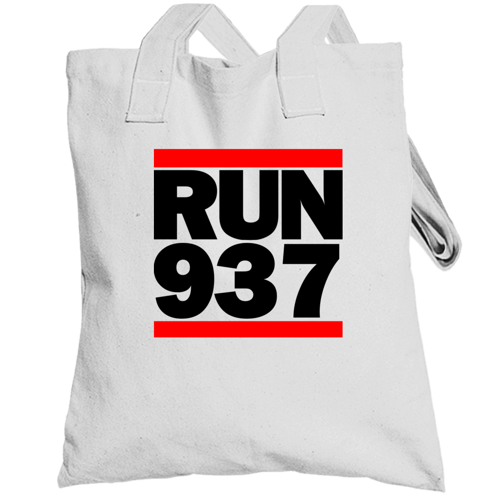 Dayton Oh Run 937 Dmc Inspired Totebag