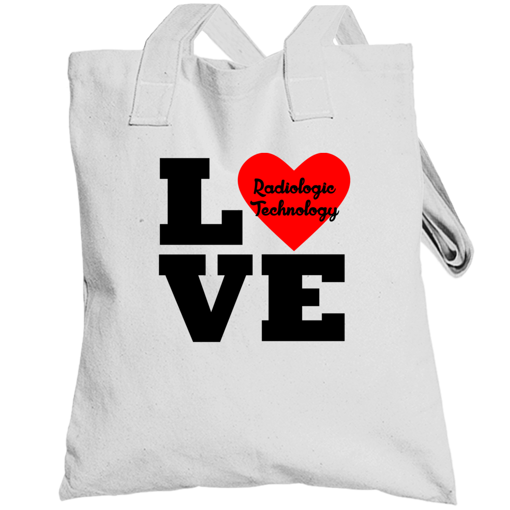 Love Radiologic Technology Subject Totebag Love Radiologic Technology Subject Totebag