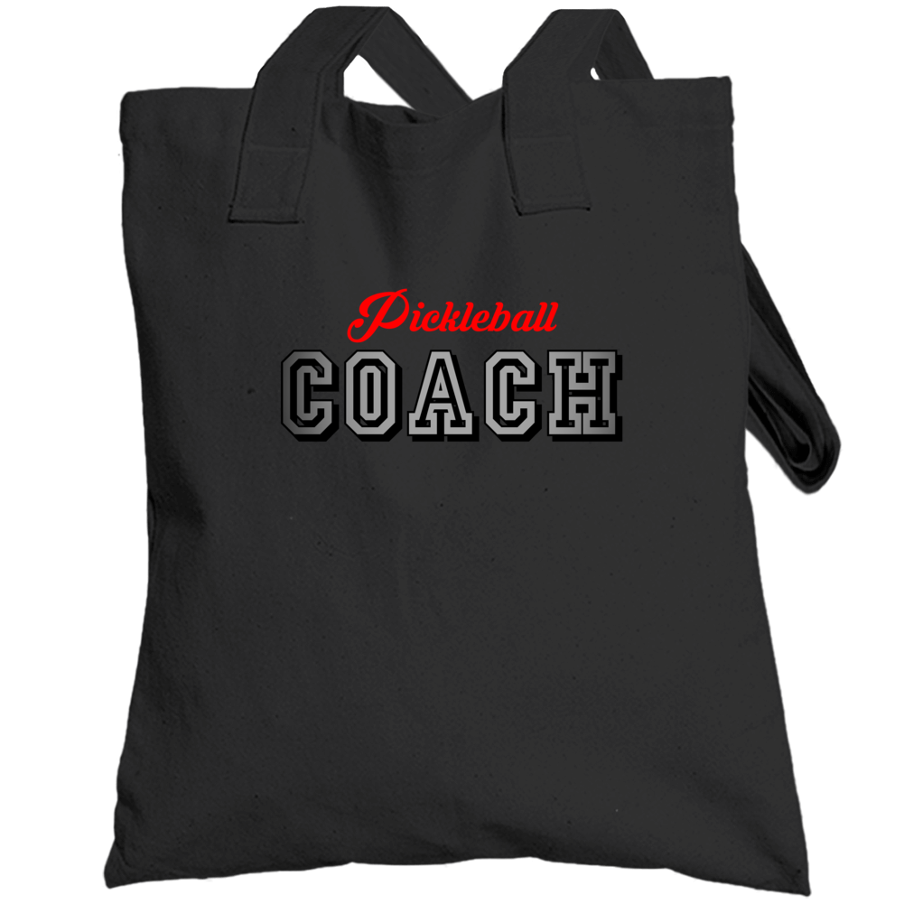 Pickleball Coach Sports And Hobbies Athletic Style Totebag Pickleball Coach Sports And Hobbies Athletic Style Totebag