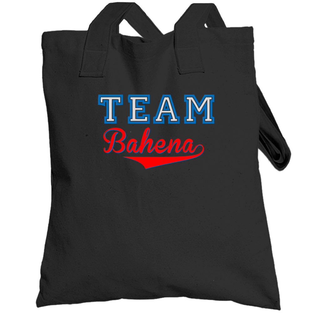 Team Bahena Custom Graphic Sports Last Name Family Reunion Totebag Team Bahena Custom Graphic Sports Last Name Family Reunion Totebag