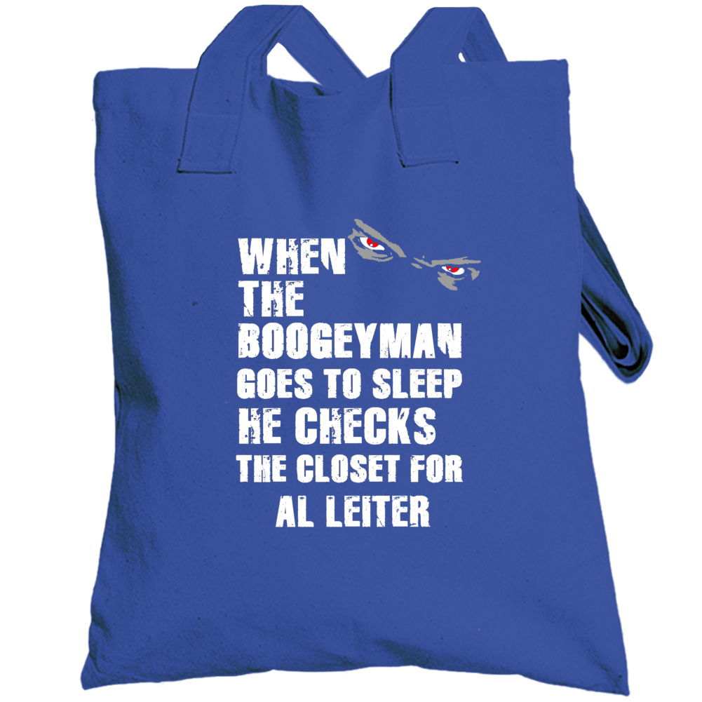 Boogeyman Al Leiter Toronto Baseball Sports Fan Totebag