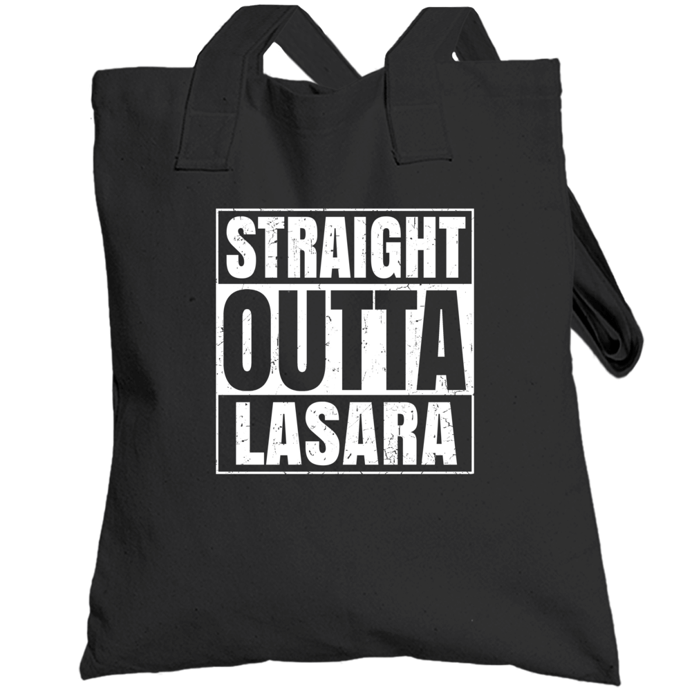 Straight Outta Lasara Texas City Compton Parody Grunge Totebag Straight Outta Lasara Texas City Compton Parody Grunge Totebag