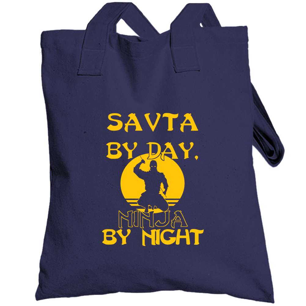 Savta Hebrew By Day Ninja By Night Grandmother Totebag Savta Hebrew By Day Ninja By Night Grandmother Totebag