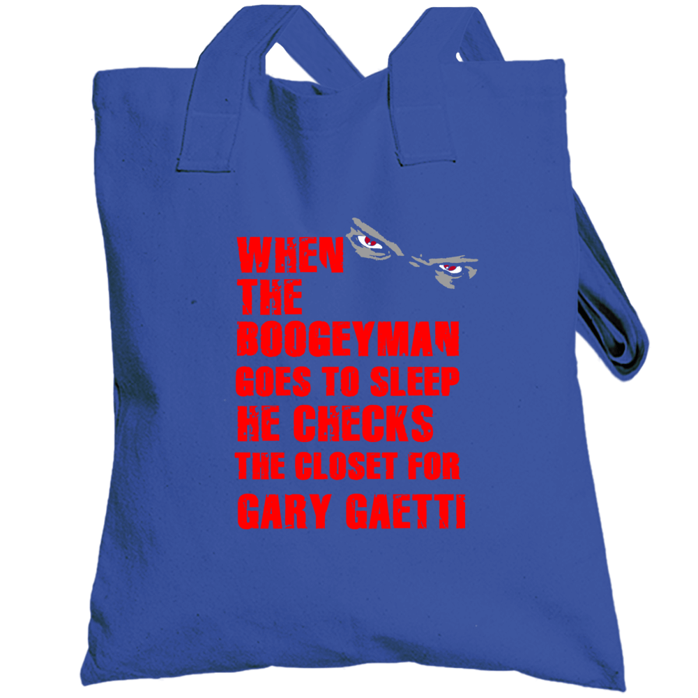 Gary Gaetti Boogeyman Chicago Baseball Sports Totebag Gary Gaetti Boogeyman Chicago Baseball Sports Totebag